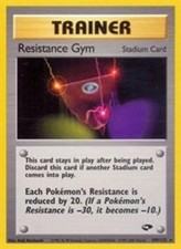 Resistance Gym (#109/132) - Unlimited OS - Gym Challenge HP Pokemon on eBay