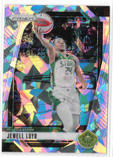 2024 Panini Prizm WNBA Cracked Ice #49 Jewell Loyd Seattle Storm Notre Dame
