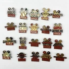 Vintage Coca-Cola Super Bowl Pin Lot 20 Pcs NFL Communicorp 1985
