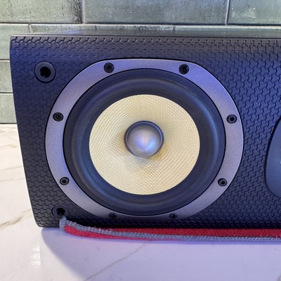 B&W Bowers & Wilkins LCR60 S3 Center Channel Speaker Black Ash