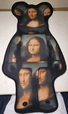 CUSTOM BEAR BRICK MONA LISA RUG BRAND NEW SMALL NO TAGS