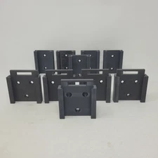 Fits Hart 20v Tool and Battery Holder Mount  Black 5 of Each Organizer