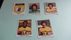 5 ORIGINAL images - football 78 - bases - lot 1 including BADGE