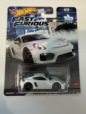 Hot Wheels Premium Fast & Furious Porsche 718 Cayman GT4