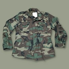 Vintage M65 Heavy Cold Weather Field Jacket Coat Made In USA Camo Men's Medium