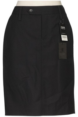 BRUUNS BAZAAR Rock Damen Damenrock Gr. EU 36 Wolle Marineblau #c1h1gtn