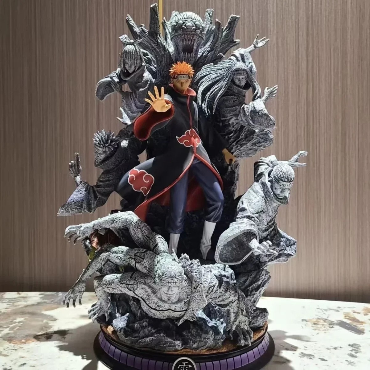 Anime Naruto Shippuden Pain Six Paths Akatsuki PVC Figure GK