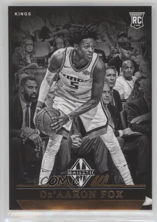 2017-18 Panini Chronicles Majestic De'Aaron Fox #305 fl4