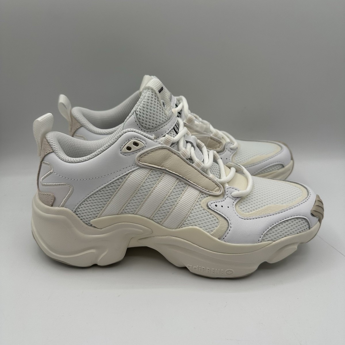 Adidas Magmur Runner Naked Shoes Womens 6.5 White/Cream Sneaker