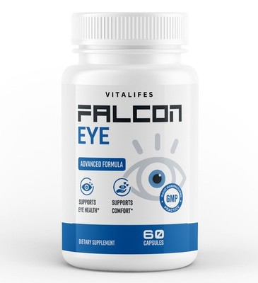 (1 Pack) Falcon Eye Support Healthy Eye Vision & Function FalconEye 60 Capsules