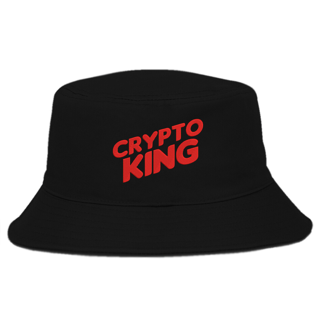 Crypto King Funny Parody Breathable Embroidered Bucket Hat Premium Quality  | eBay