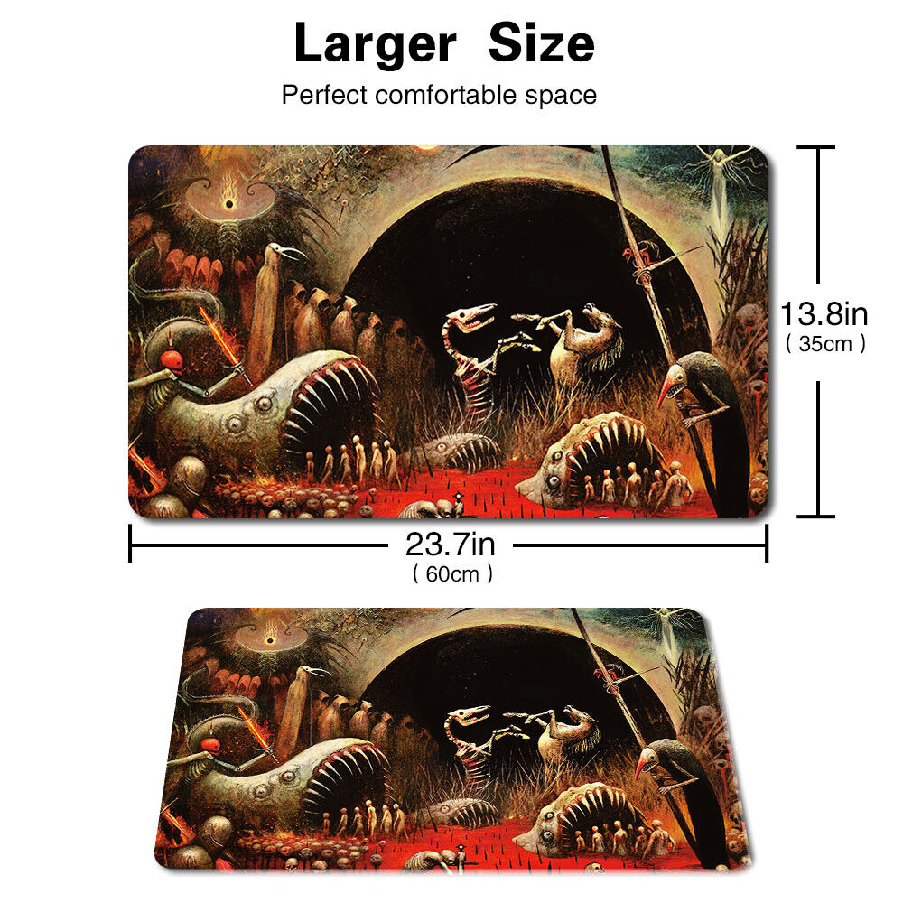 DAMNATION - Board Game MTG Playmat Games Mousepad Play Mat DAMNATION - Board Game MTG Playmat Games Mousepad Play Mat