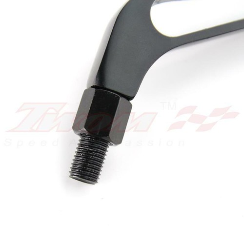 Samger Pare-Brise 19x17" Avec Matériel Pour Harley Honda Suzuki Yamaha Kawasaki Cruiser 1969-2015