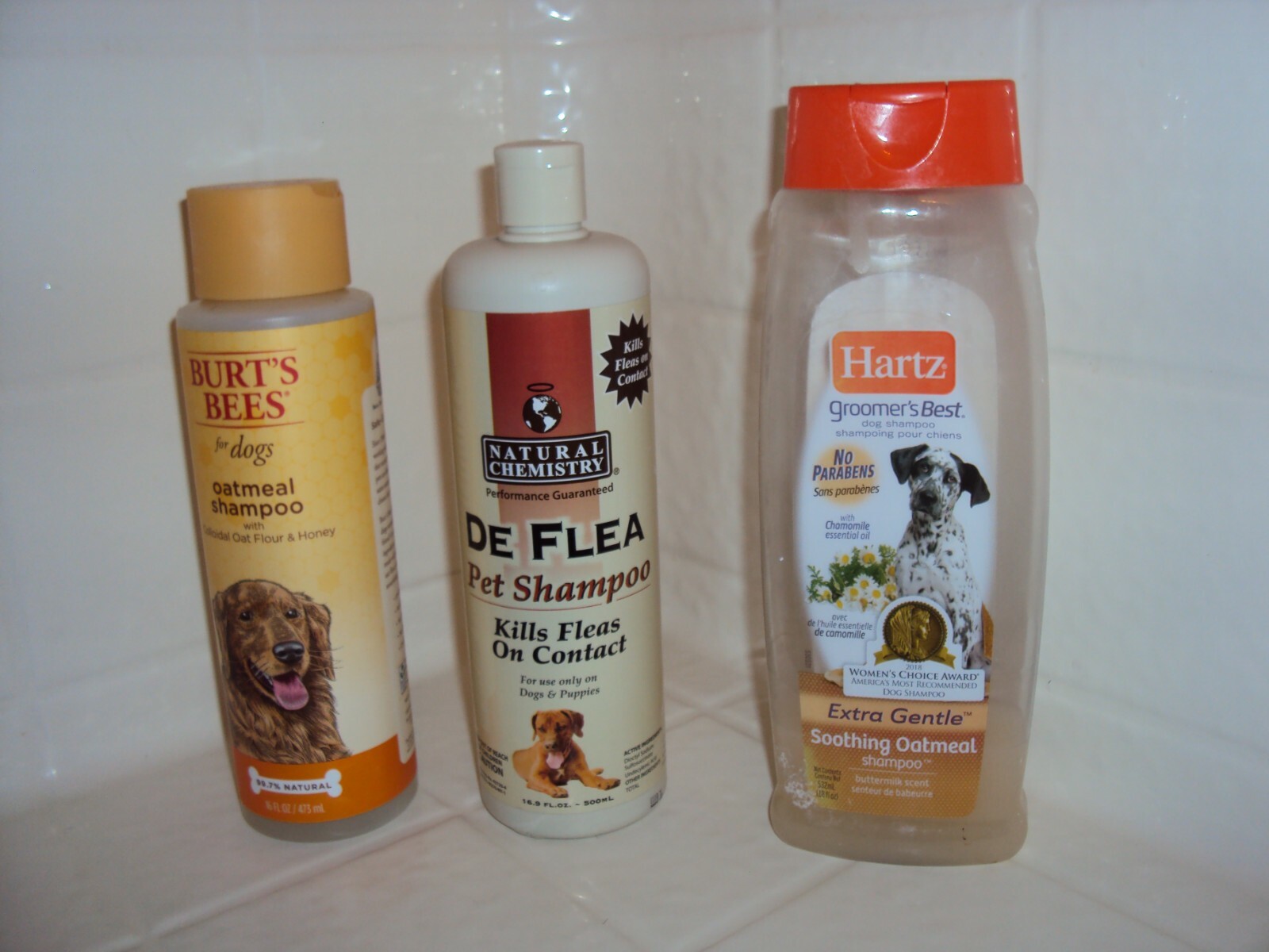de flea shampoo