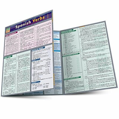 Spanish Verbs (Quickstudy: Academic), Bengtson 9781572228122 Free Shipping^;