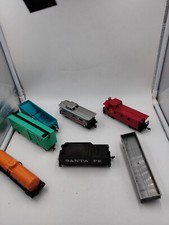 Lot Of 7 HO Trains Caboose/Tanker/Boxcar/Hopper Pre-owned