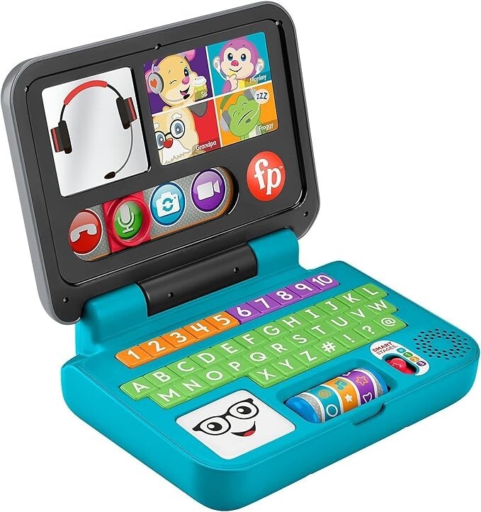Norvegisch Sprache FISHER-PRICE Lernspaß Homeoffice Laptop – elektronisches Lern