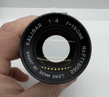 Kaligar 150mm f/4 Lens With Caps/Case for Kalimar Six Sixty 660
