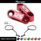 Motorcycle Mirror Extender Brackets For Monkey 125 2018-2025 CNC Accessories
