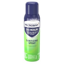 Microban 24/hr sanitizing spray, Killing 99.9% of germs for 24/hrs