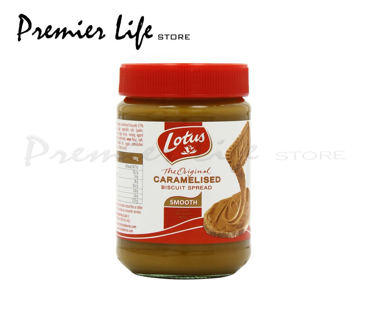 Lotus Caramelised Biscuit Spread 400 g Jar Smooth eBay