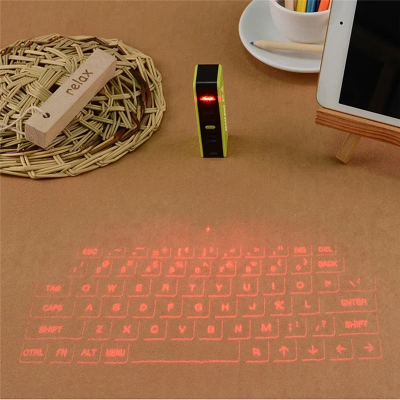 Portal Bluetooth Wireless Laser Projector Virtual Keyboard for Mobile Devices - Image 2 of 4