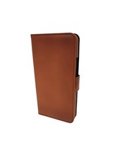 Hülle mit Kartenfach passt für Nokia 9 PureView aus Leder braun Magnetverschluss