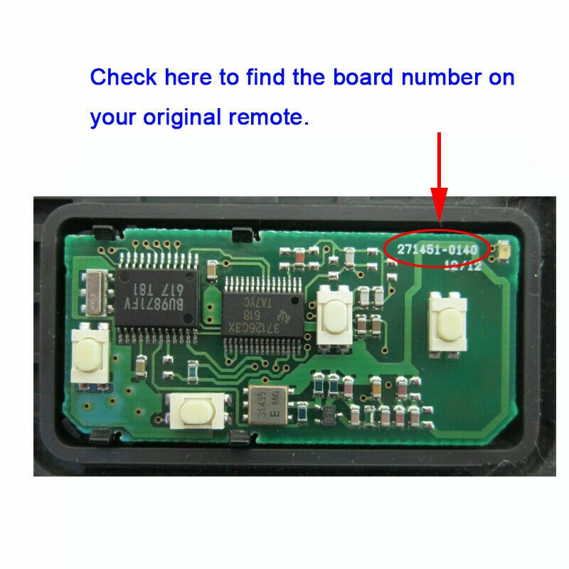 for Toyota Avalon Camry 2007 2008 2009 Smart Remote Key Fob 271451-0140 HYQ14AAB - Image 3 of 3