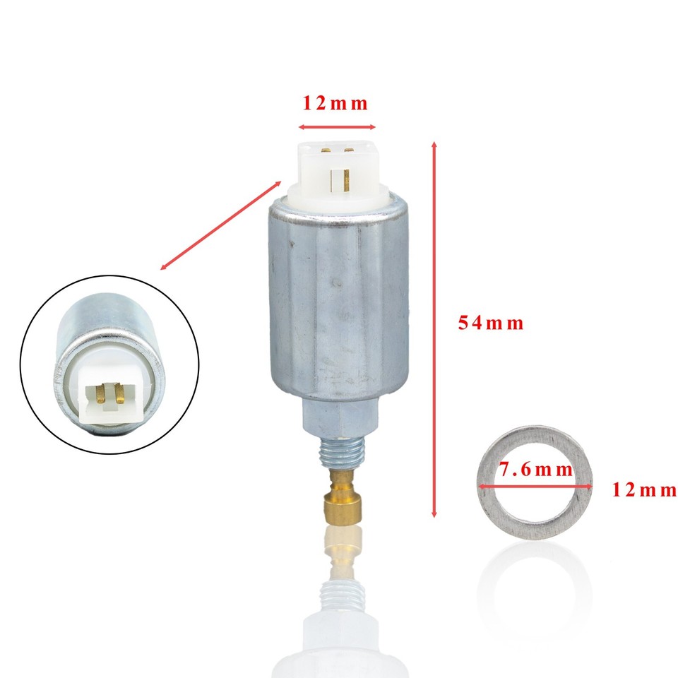 New Carburetor Fuel Solenoid For Briggs 699915 799728 794572 Nikki