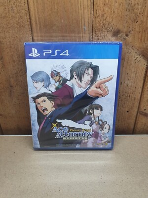 Phoenix Wright Ace Attorney Trilogy Playstation 4 PS4