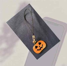 Jack o Lantern Pumpkin Phone Charm - Ghosts Witches Spooky Charms