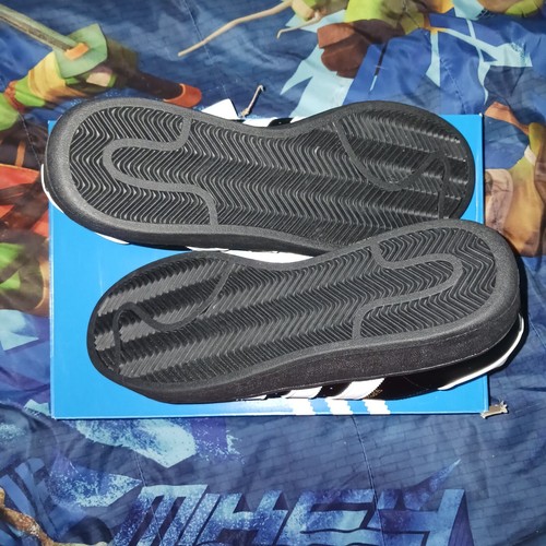 Size 11-- adidas Superstar XLG Low Black White Sneakers IG9777 Mens NIB - Picture 7 of 10