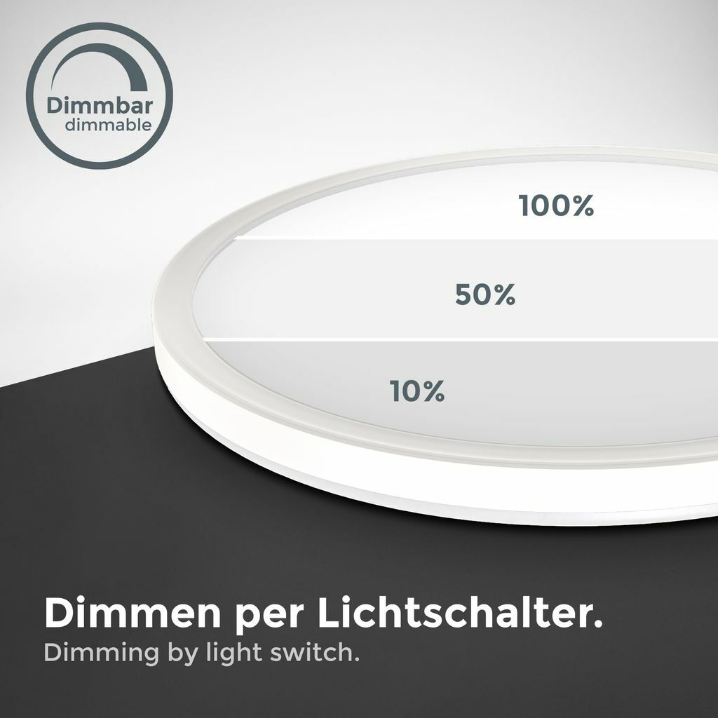 Panel LED plat pour bureau à éclairage plafond indirecte relaxant - 3