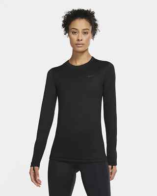 nike women's hybrid long sleeve top