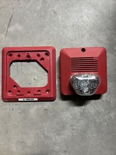 MIRCOM FH-240R Select-A-Strobe Fire Alarm Red 24vdc,  24vfwr - Fire Alarm Part