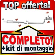 Scarico Completo per MINI ONE (R50 R53) 1.4 D Diesel 75/88CV (BMW) Marmitta