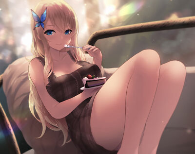 Anime girls digital art artwork 2d portrait boku wa Play Gaming Mat Desk