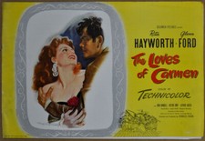 The Loves Of Carmen 1948 GENUINE VF PRESSBOOK RITA HAYWORTH GLENN FORD