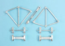 AEG G.IV Landing Gear 1/32nd Scale Wingnut Wings Model SAC 32104