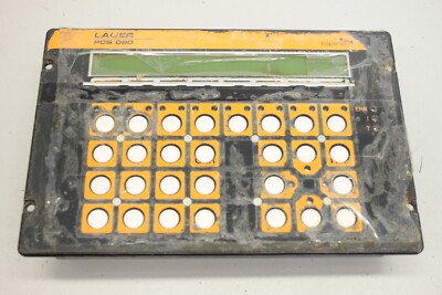 LAUER PCS 090 PG 090.204.A 160294 Operator Panel PCS 090