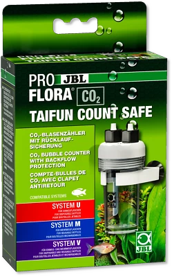 JBL ProFlora CO2 TAIFUN COUNT SAFE Blasenzähler mit Rücklaufsicherung