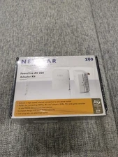 NEW Netgear XAVB2001-100NAS Powerline AV 200 Ultra Adapter Kit FREE Shipping 