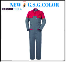 ROSSINI TUTA INTERA UOMO DA LAVORO  SIDNEY  CERNIERA CENTRALE COPERTA E TASCHE