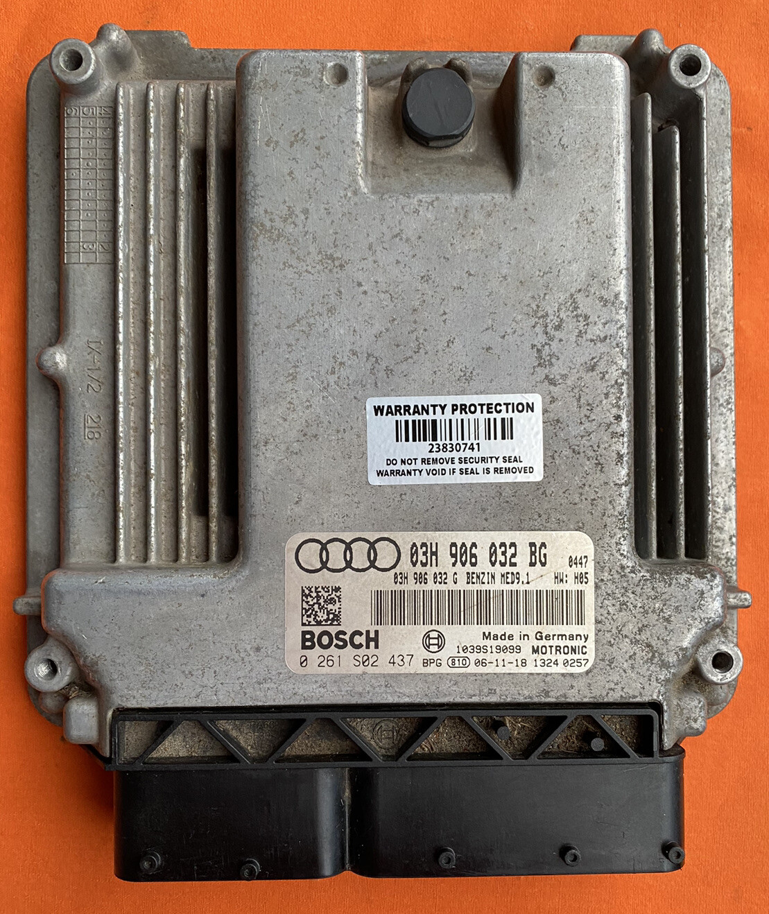 07 AUDI Q7 ENGINE COMPUTER CONTROL MODULE UNIT ECU ECM PCM 03H 906 032