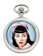 Bettie Page Pocket Watch