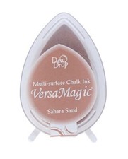 TSUKINEKO MEMENTO DEW DROP RUBBER STAMP INK PADS DYE PAD Sahara Sand