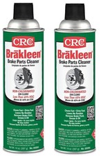 Aerosol CRC 05084 BRAKLEEN Brake Parts Cleaner - Non-Chlorinated 2 Pack2