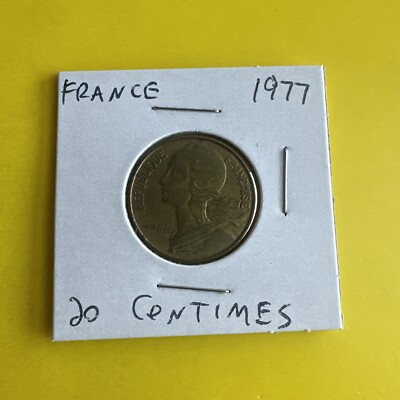 1977 France 20 Centimes - World Coin | eBay