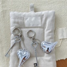 Lovely Beaded Bowknot Key Keychain Pendant Decorations Charm for Bag Backpack