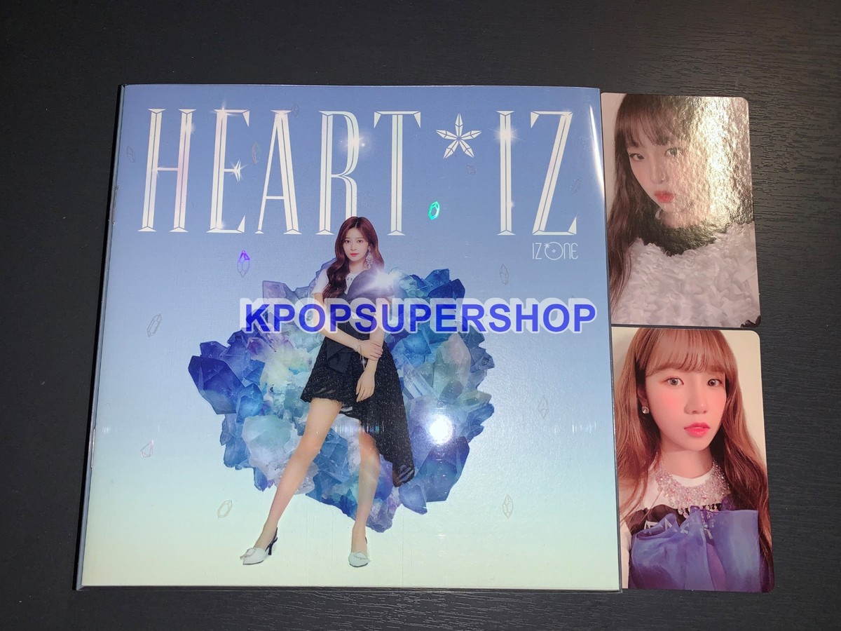 IZ*ONE 2nd Mini Album Heart IZ CD Great Sapphire Minju Ver Yena
